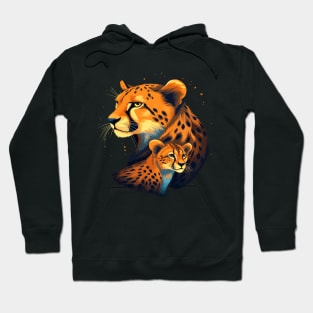 Cheetah Fathers Day Hoodie